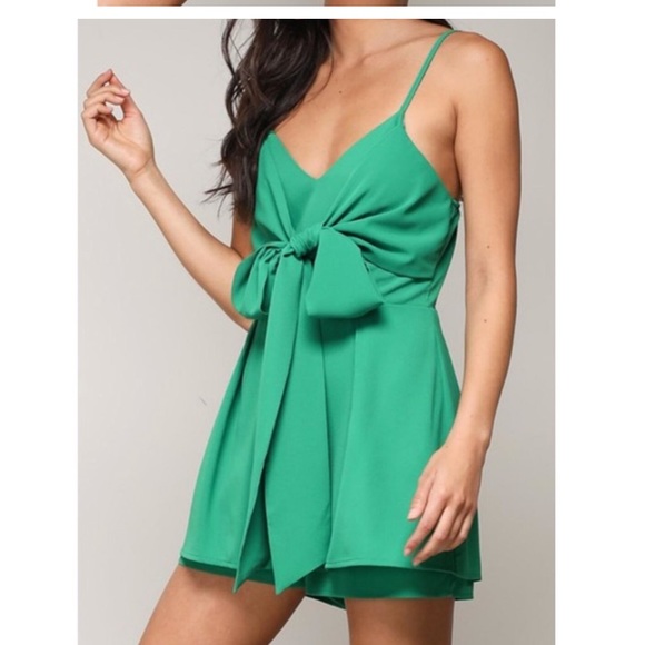 Army green romper - Picture 9 of 15